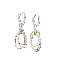 Earrings Lotus Woman Lotus silver in Silver Zircone LP3885-4/2 - LP3885-4/2